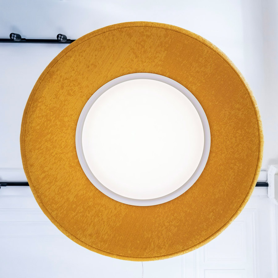 BuzziSpace Dome Pendelleuchte | Gelb | Beispielbild