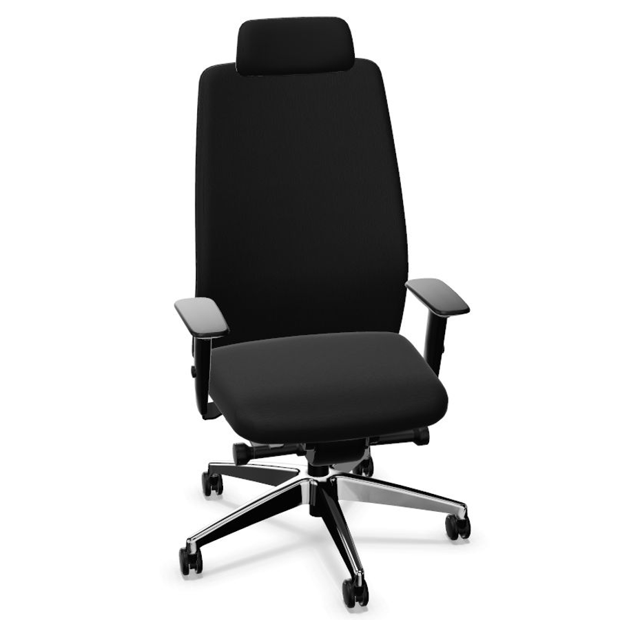 Interstuhl AIMis1 AM11B Sitzpolster Nappa Leder vorne seitlich