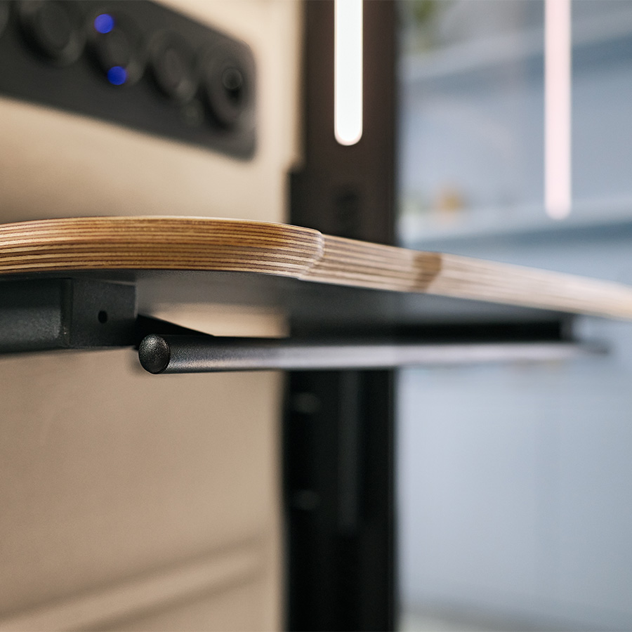 Hushfree.S Akustikbox Tischplatte Cosmos Grey