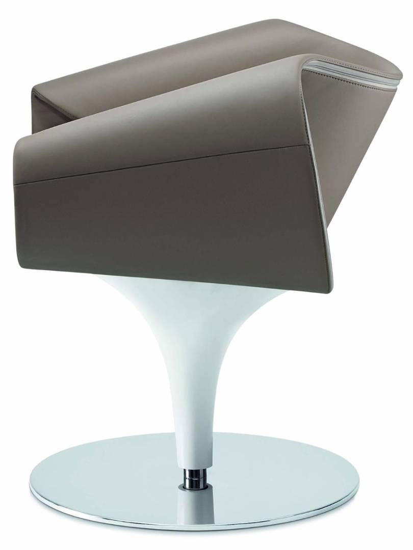 Züco Perillo Lounge Sessel PR 281 - Echtleder - Fango - Detail 1