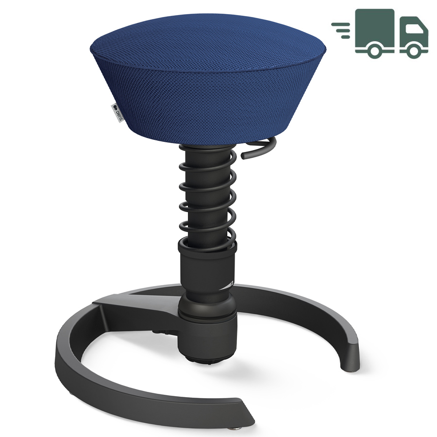 Aeris Swopper AIR mesh blau - Gleiter - Gestell schwarz - Standardfeder