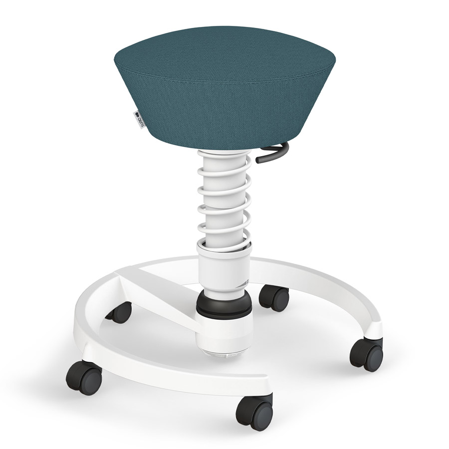 Aeris Swopper Stoff Cura meliert | Blau | Rollen