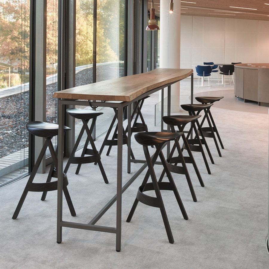 THONET 404 H Holzbarhocker - Beispielbild