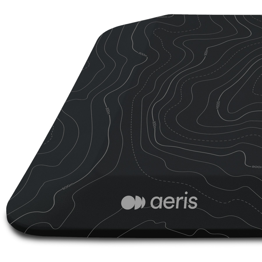 Aeris Muvmat Bezug Topography 2.0 (ohne Matte) - Detailaufnahme