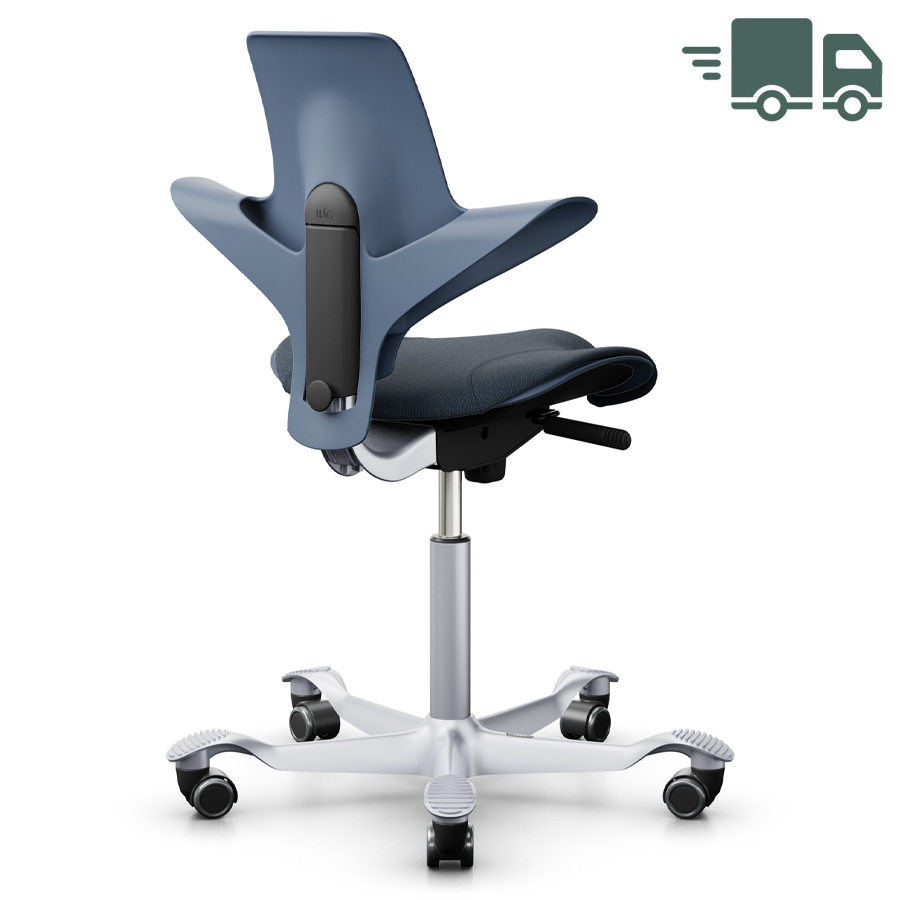 HAG Capisco PULS 8020 | Blueberry | Cura blau | Gestell silber