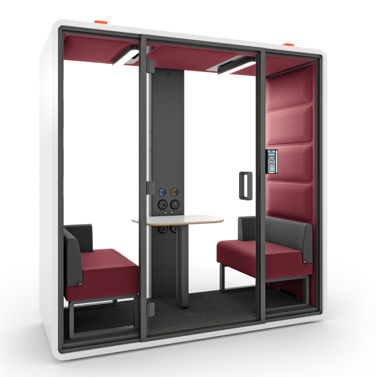 Hushoffice HushFree XM | Akustikbox für 2 Personen | Konfigurator