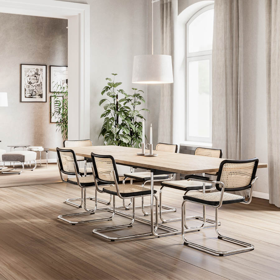 THONET Tischreihe S 1070/1071/1072 - Beispielbild