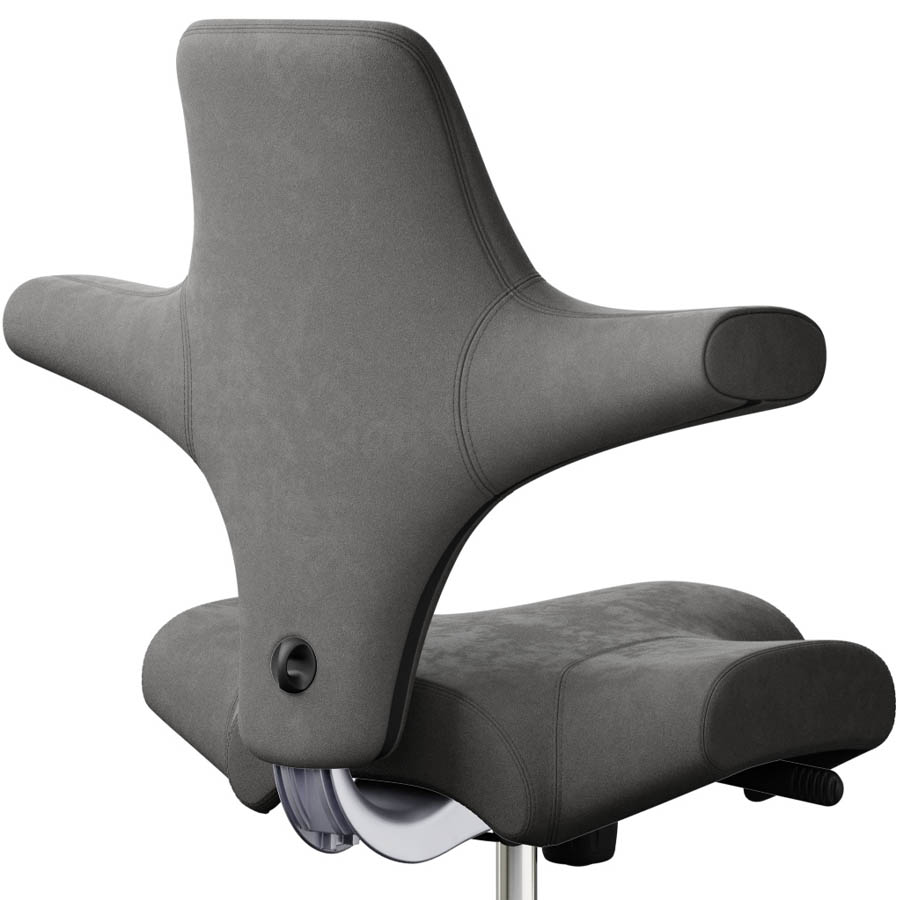 HAG CAPISCO 8106 Stoff Comfort+ grau Detailaufnahme