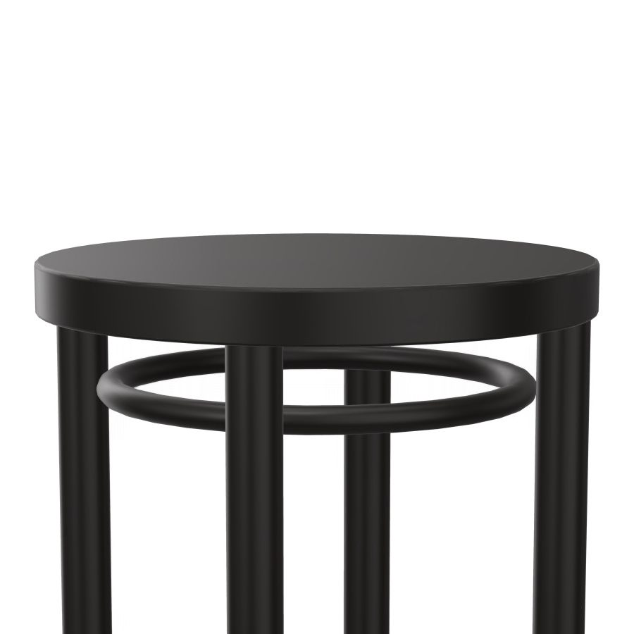 THONET 204 MH Barhocker | Muldensitz | Nahaufnahme