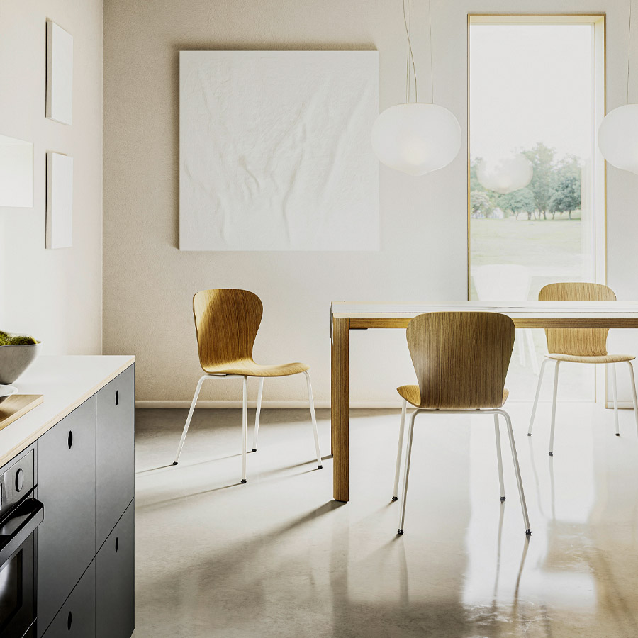 Beispielbild - THONET S 220 Formholz-Stuhl