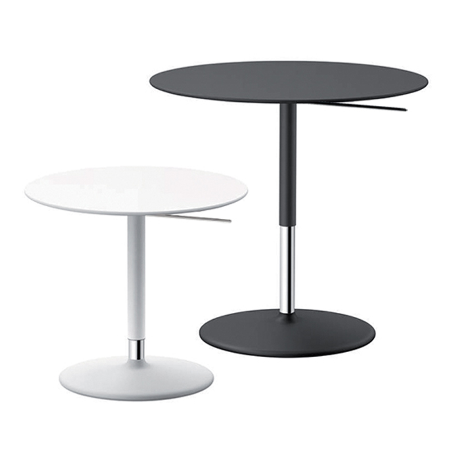 Arper Pix Table schwarz und weiß