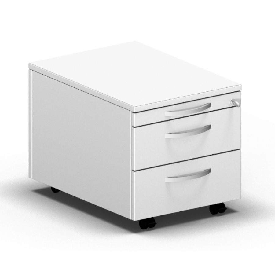 Palmberg Rollcontainer ORGA PLUS mit 2 Schüben 1-3-3 und Materialfach