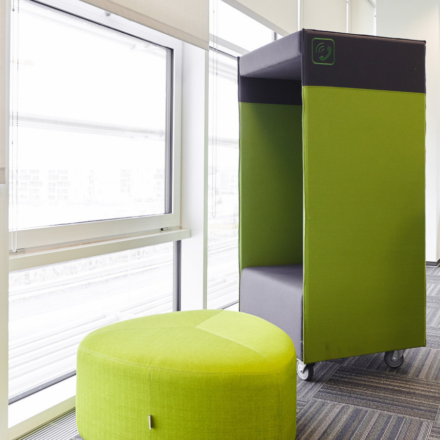 Bejot Quadra Phonebox - Beispielbild Farbe grün