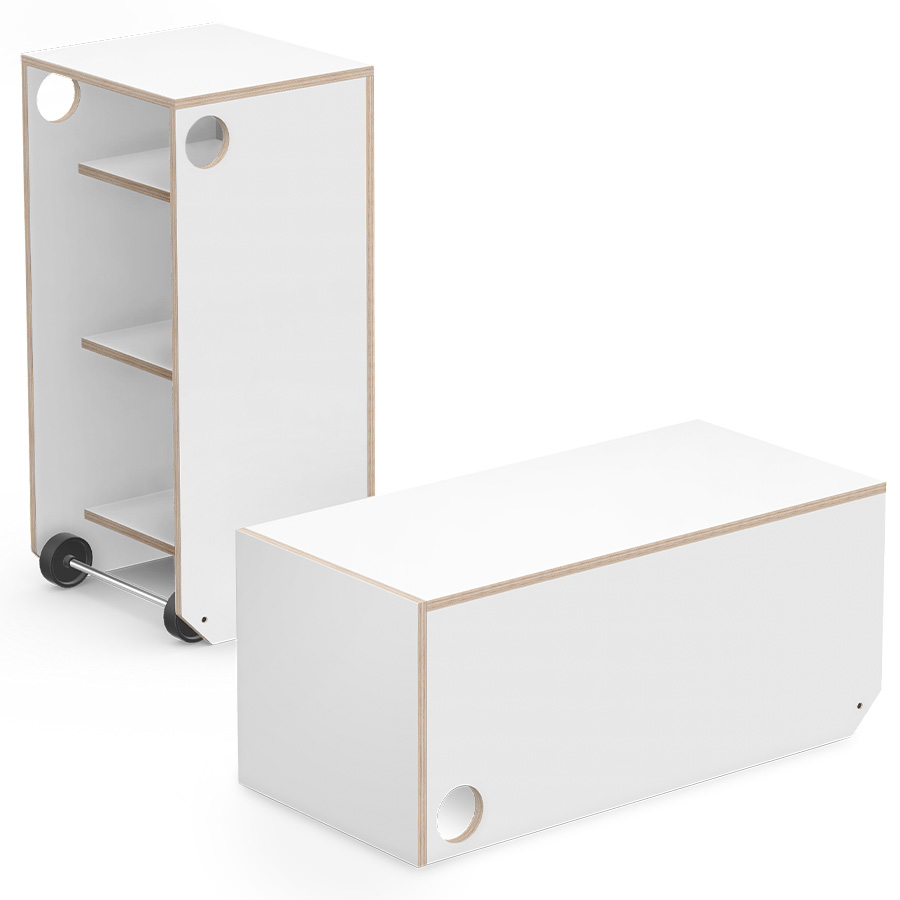 Interstuhl WHAT IF WE FLY Sit and Stand Box | mit Stauraum WT206