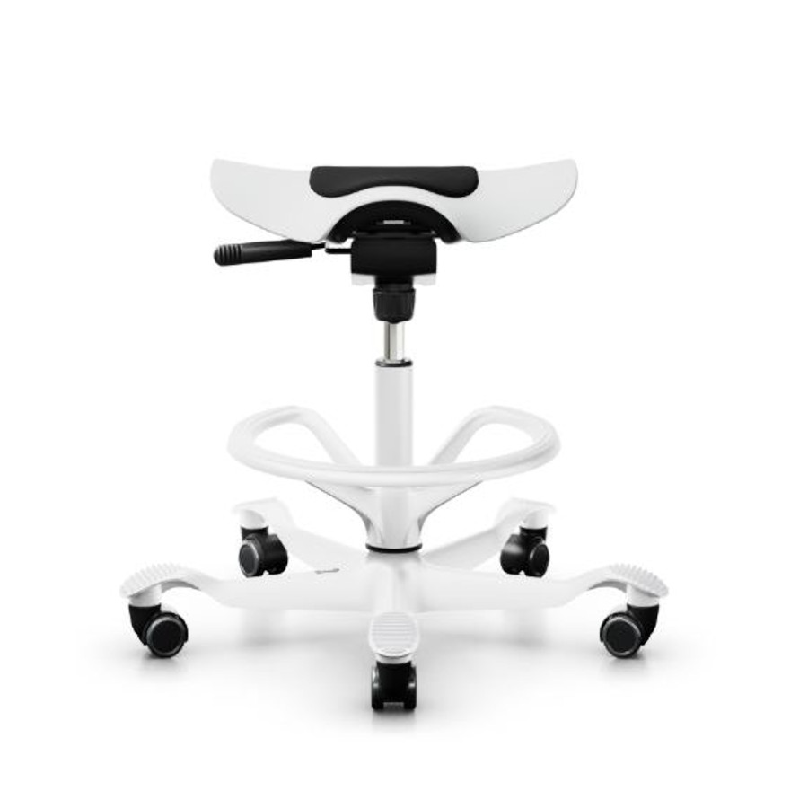 HAG Capisco Puls 8001 white edition mit Fußring