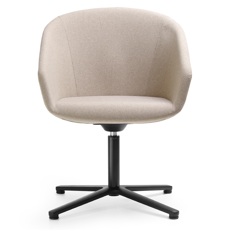 Bejot Oxco 4C Konferenzsessel Stoff Sawana SN17, Gestell schwarz