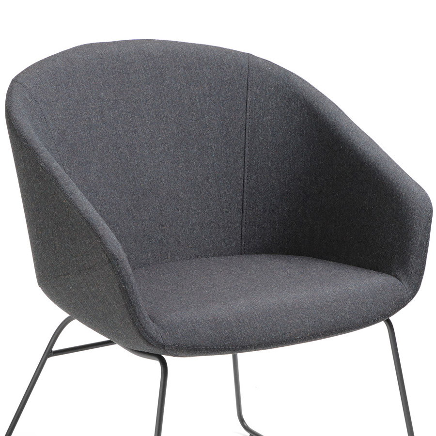 Bejot Oxco OX 270 Konferenzsessel mit Kufengestell, Stoff Sawana SN05