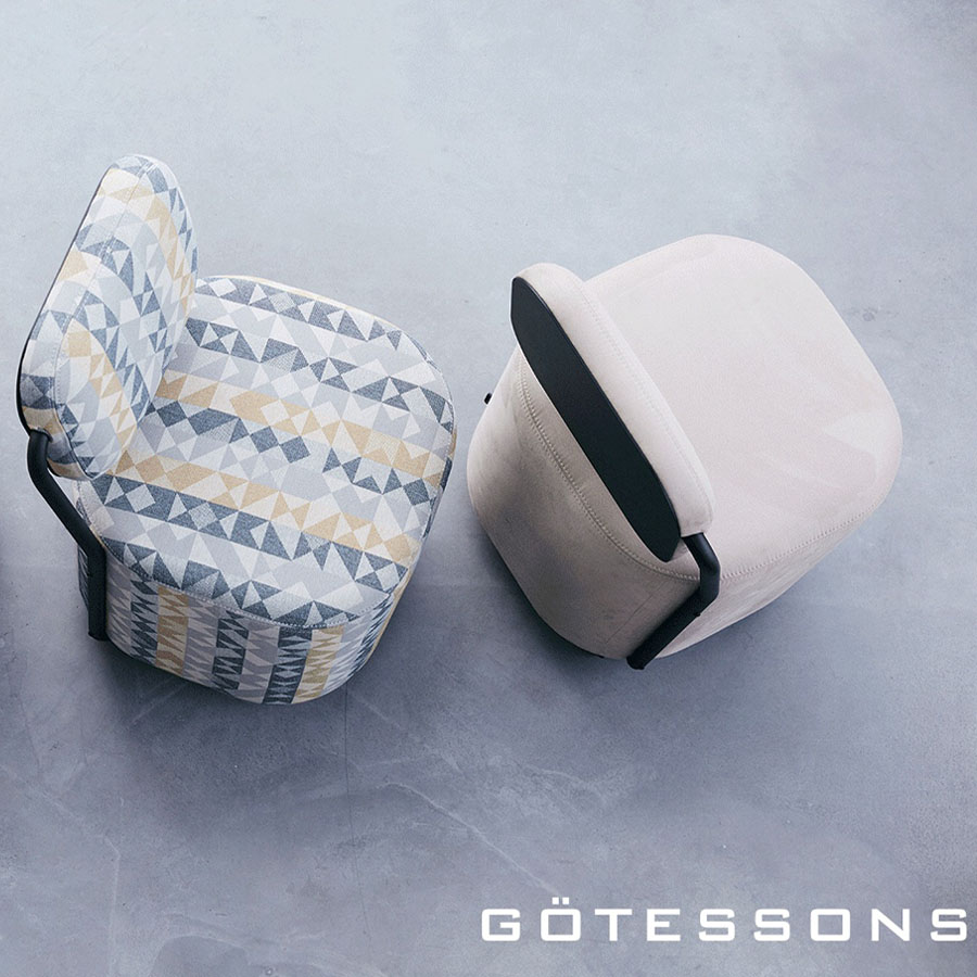 Götessons IQSeat Hocker mit drehbarer Rückenlehne