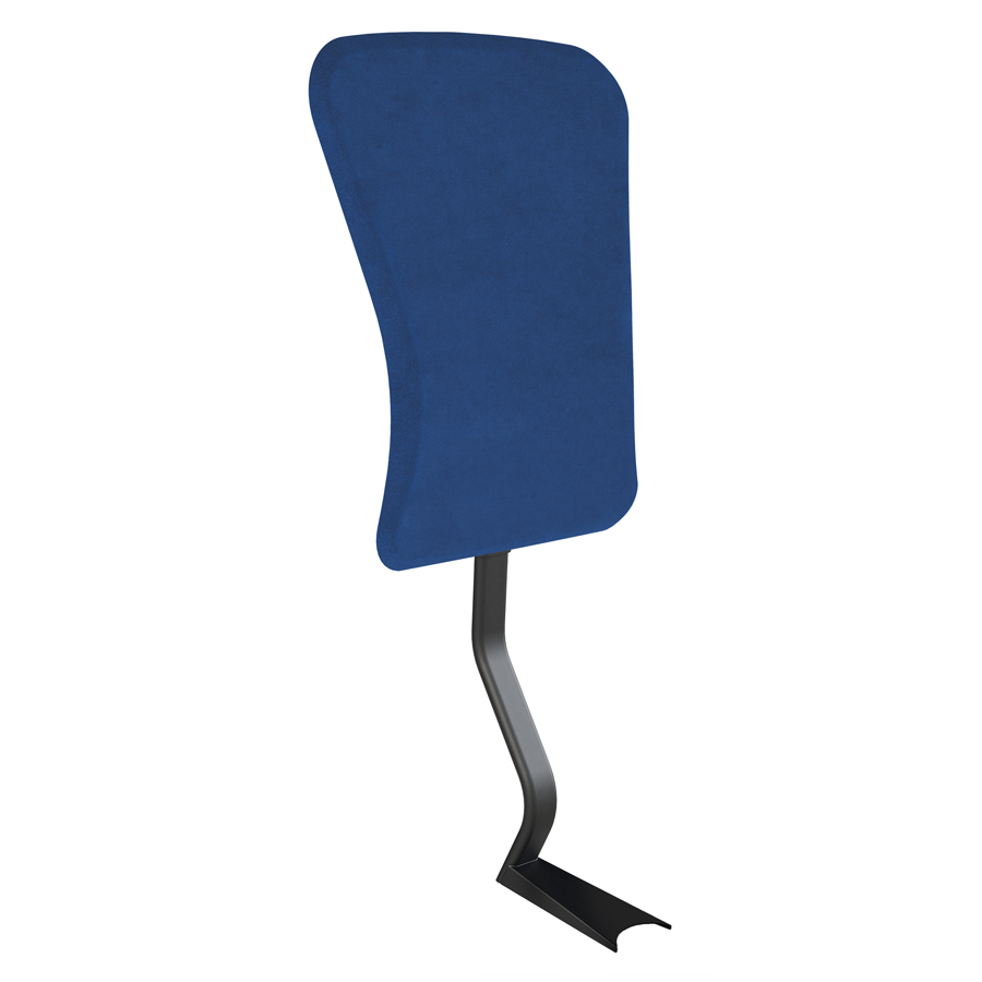 Aeris Swopper Rückenlehne Mikrofaser blau - Lehnengestell schwarz