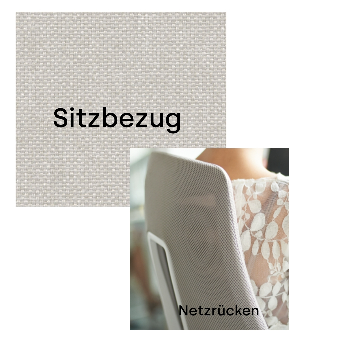 haworth fern beige Materialmuster