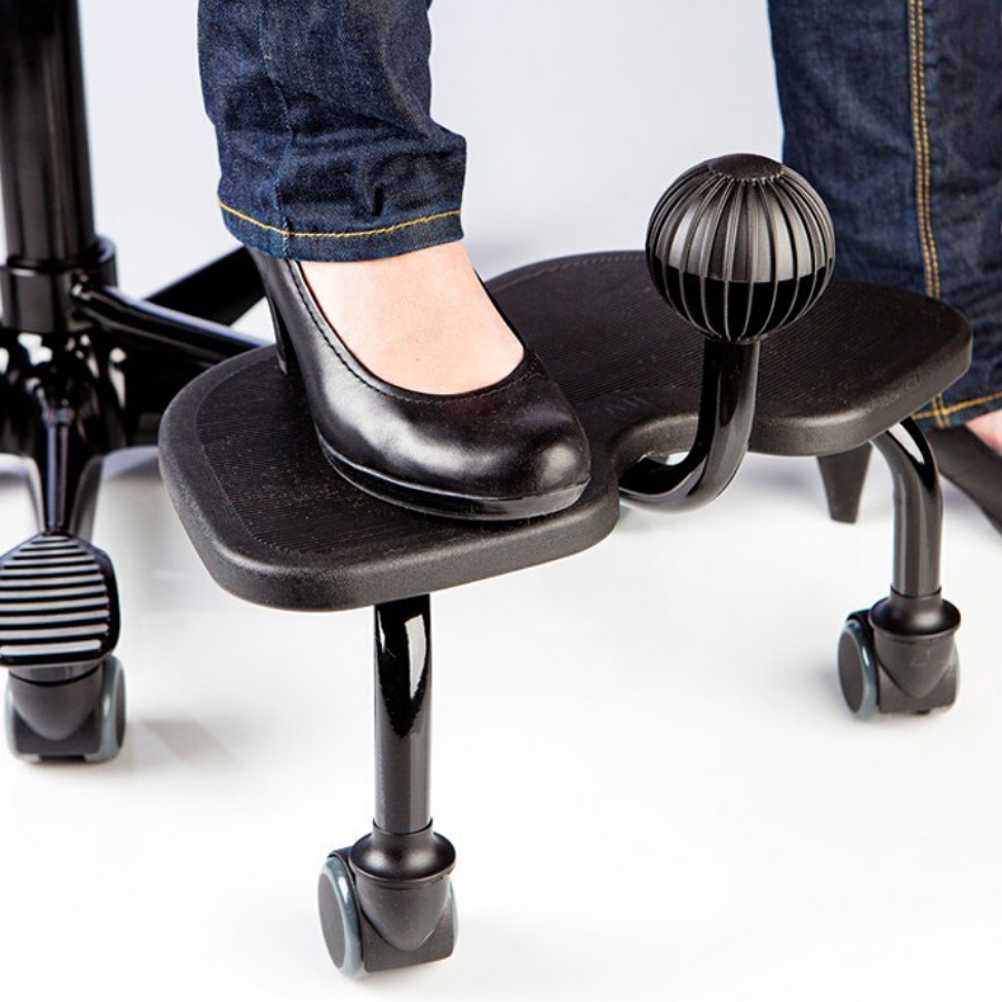 HAG StepUp Fußablage und Aufstiegshilfe - Farbe schwarz