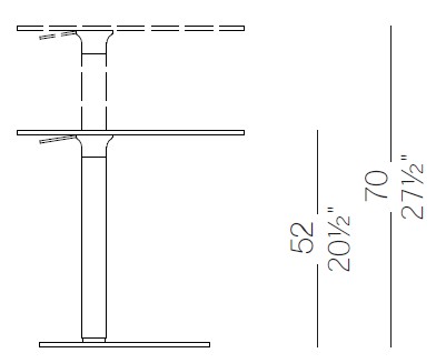 Abbildung-Masse-YO-Hohenverstellung