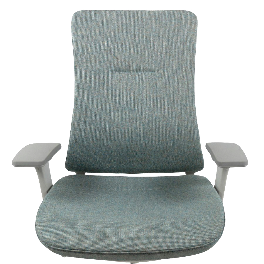 Profim Violle 130 SFL mit Polsterrücken - Gestell hellgrau/weiß - Bezug MLF25