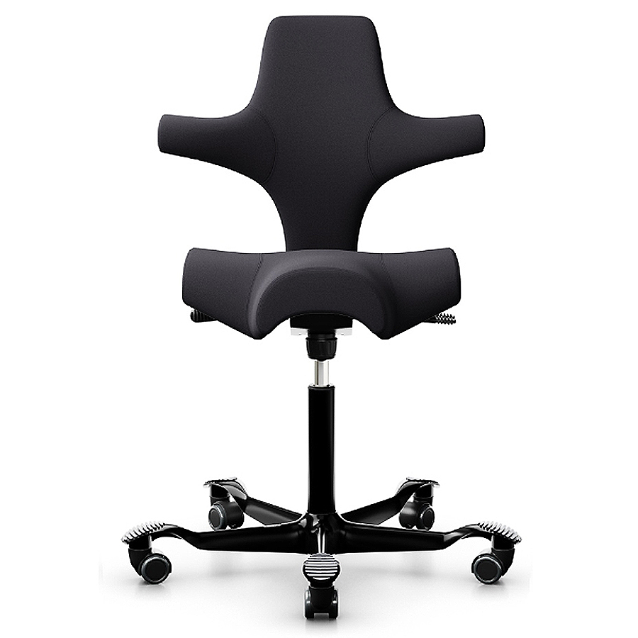 HAG Capisco 8106 Xtreme dunkelgrau Gestell schwarz Alu