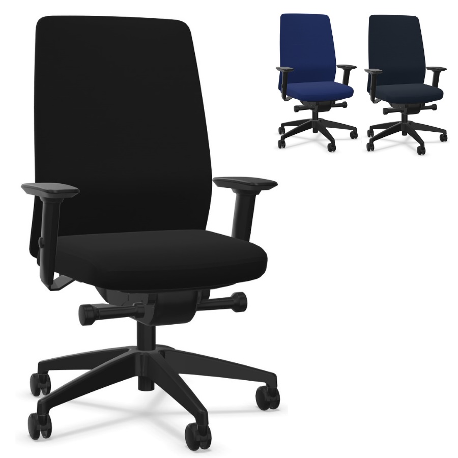 Interstuhl AIMis1 1S06 Bürostuhl konfigurierbar Synchronmechanik, Chillback-Rückenlehne