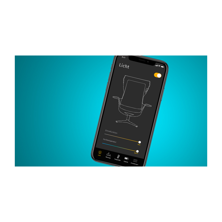 Klöber WOOOM Lounge Sessel App