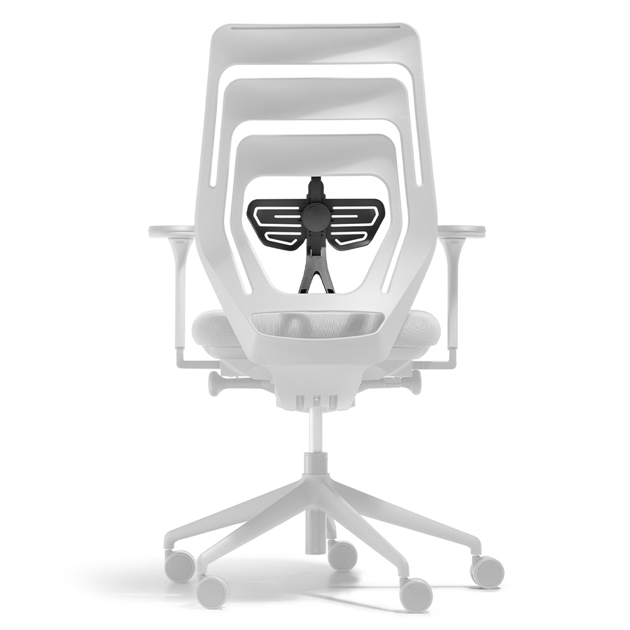 FM Asiento Bürodrehstuhl mit Lordosenstütze