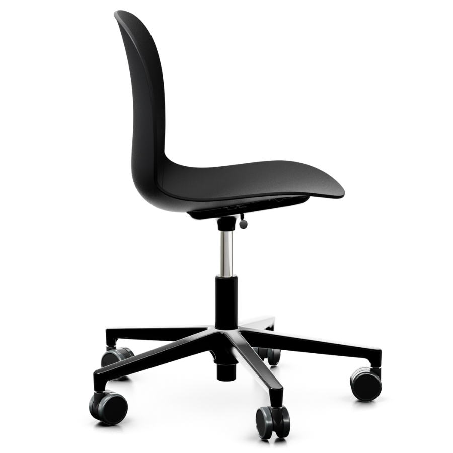 Profim Noor (6070) Bürostuhl auf Rollen ohne Armlehnen - Seitenansicht