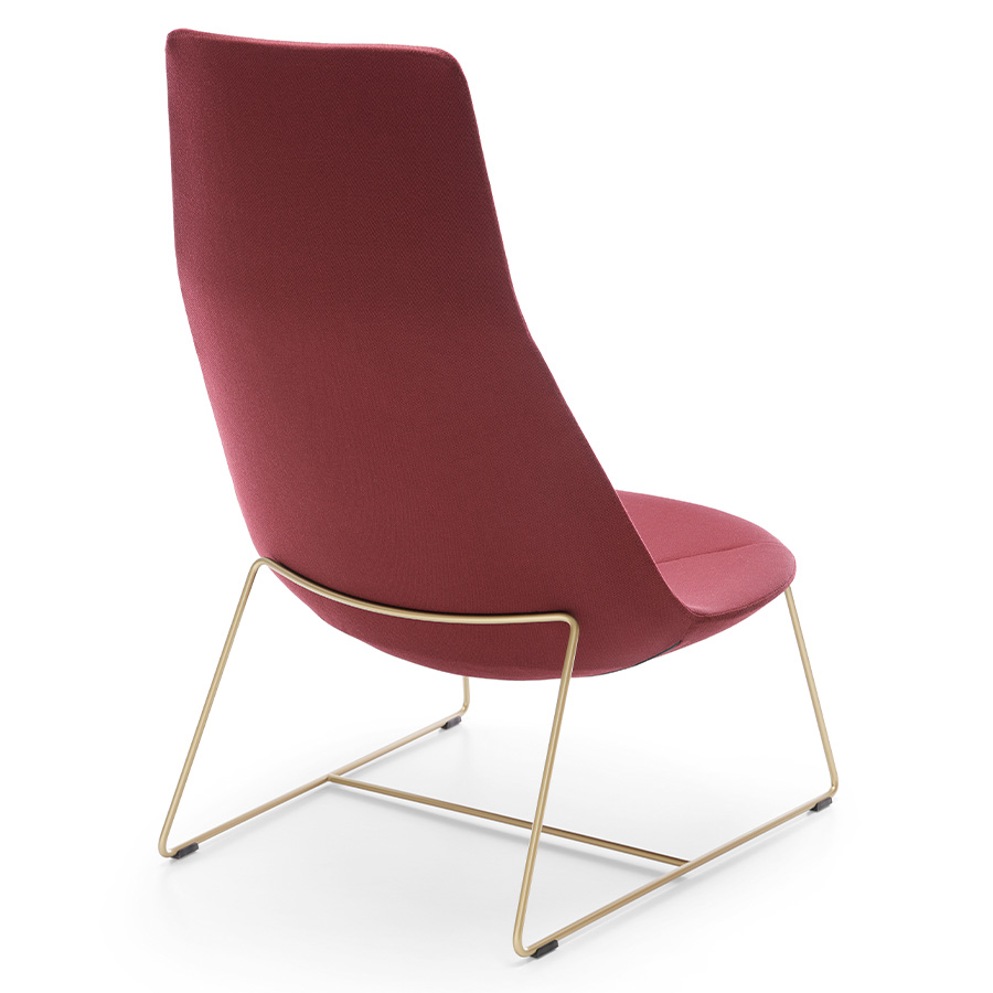 Profim Chic Lounge Sessel mit hoher Rückenlehne