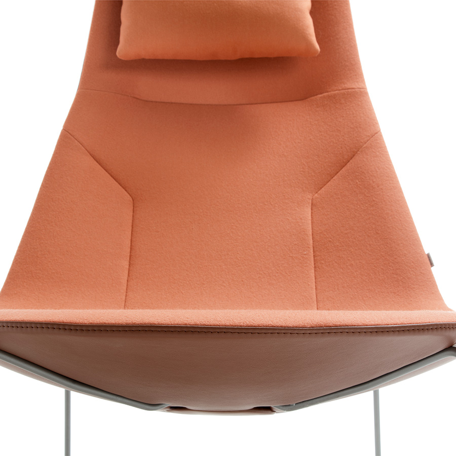 Profim Chic Lounge Sessel mit hoher Rückenlehne