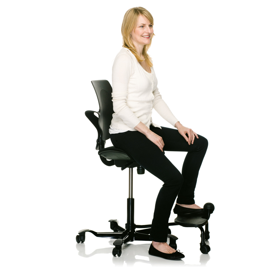 HAG StepUp Fußablage und Aufstiegshilfe - Farbe schwarz