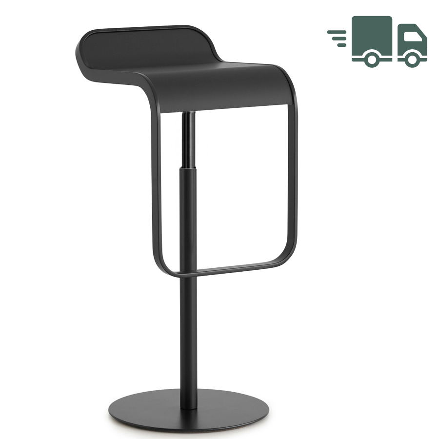 Lapalma LEM schwarz - Fenix schwarz - seitliche Ansicht -sofort lieferbar