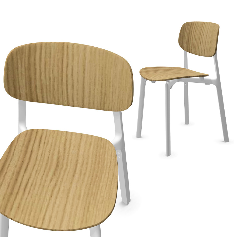 Kristalia COLANDER Chair europäische Eiche 3