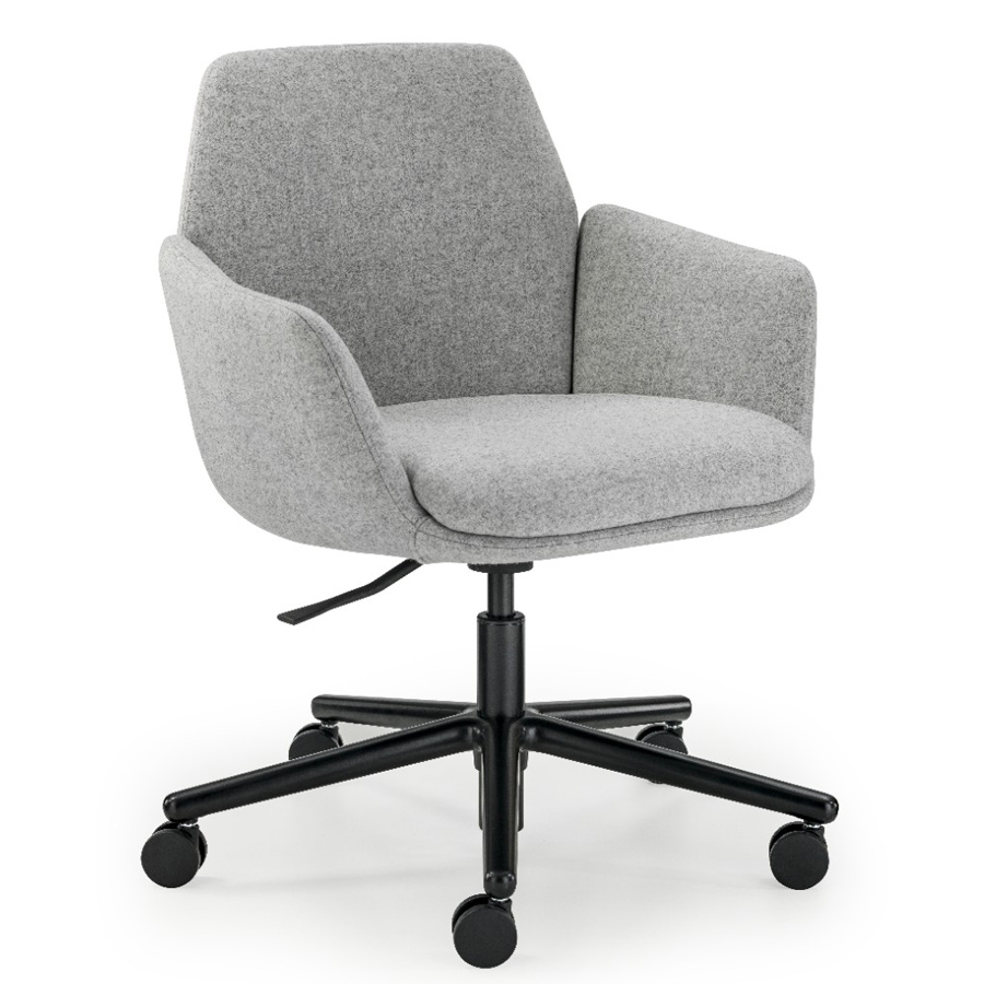 Haworth Poppy Bürostuhl Konferenzstuhl grau