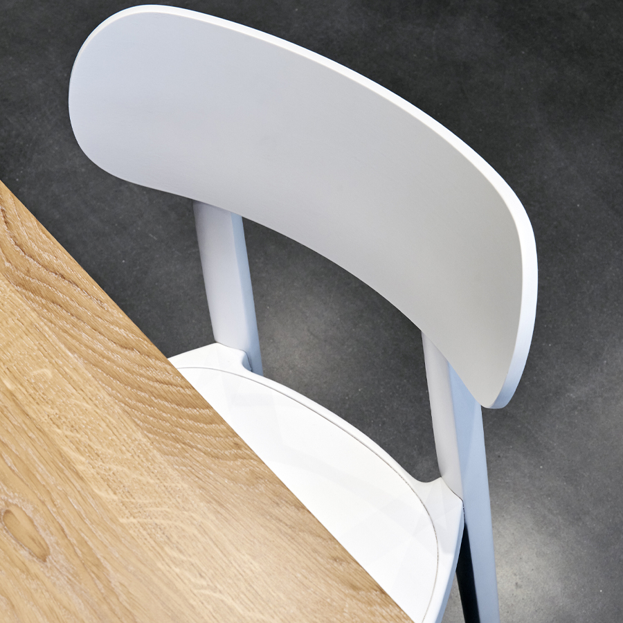 THONET 118 M Holzstuhl mit Muldensitz - Beispielbild