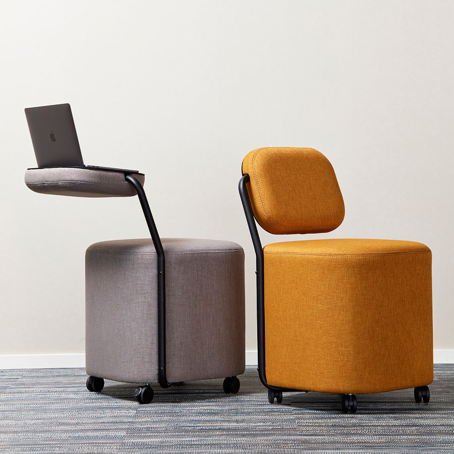 Götessons IQSeat Hocker mit drehbarer Rückenlehne