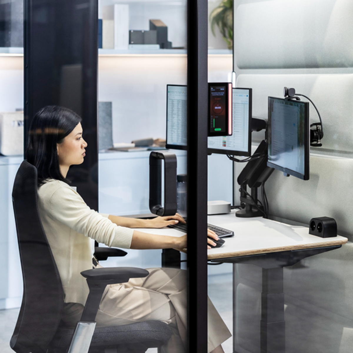 Hushoffice HushFree Work Akustikbox | Konfigurator
