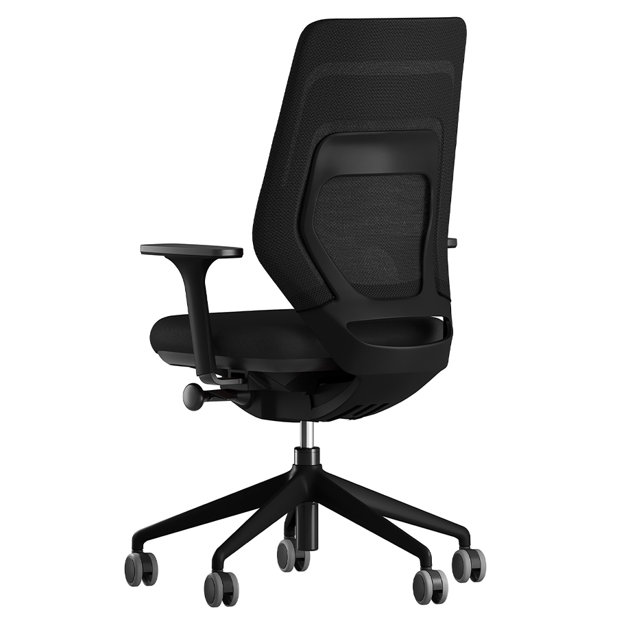 fm Asiento Bürodrehstuhl in Schwarz konfigurierbar Komfort
