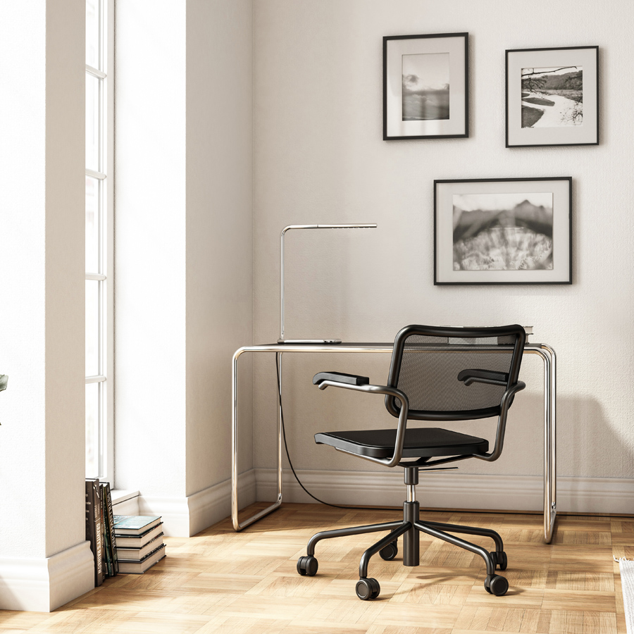 THONET Drehsessel mit Armlehnen - Beispielbild