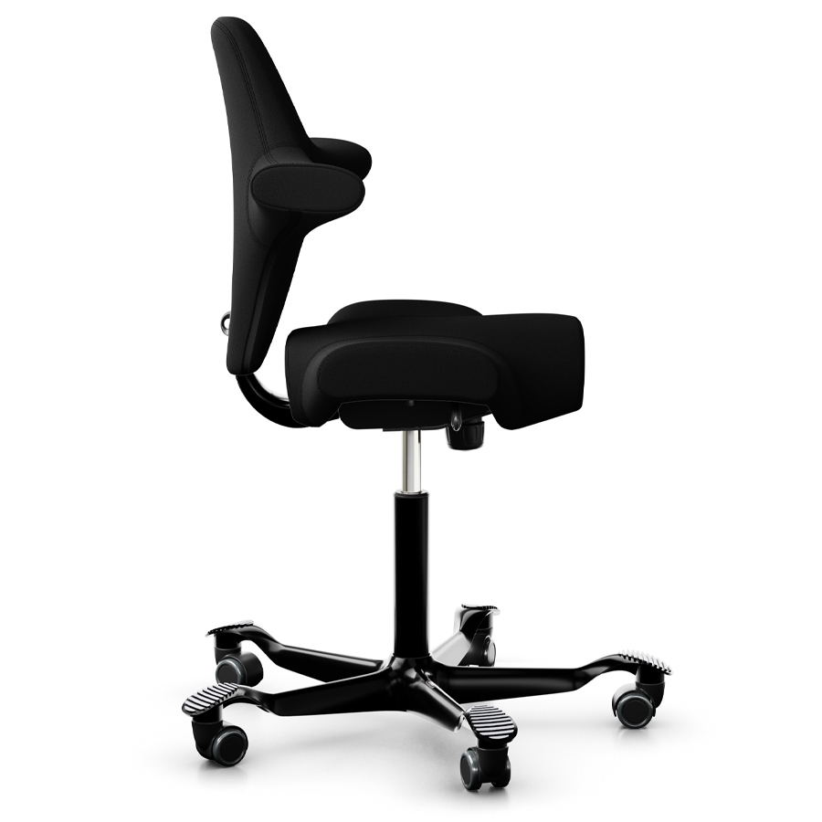 HAG CAPISCO 8106 Sattelstuhl mit niedriger 150er Gasfeder - Seitenansicht