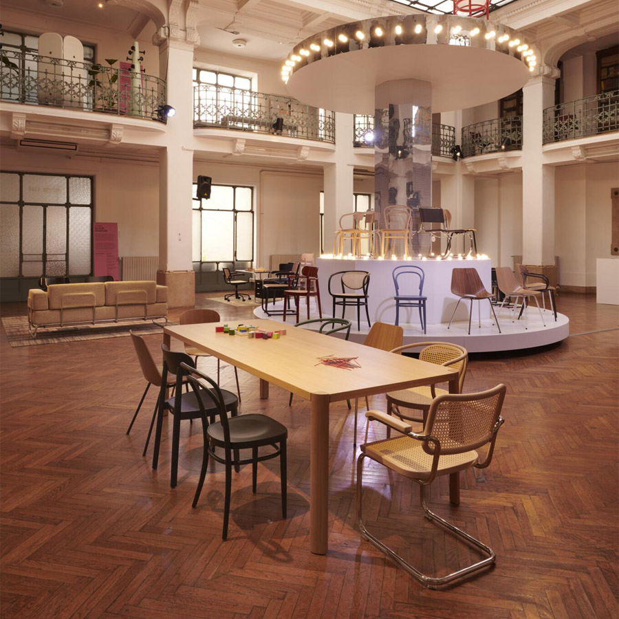 THONET S 1140 Allrounder-Tisch Esszimmer - Beispielbild