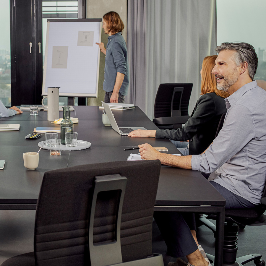 Aeris 3Dee Bürostuhl Capture schwarz Standard-Feder - Detailbild 2