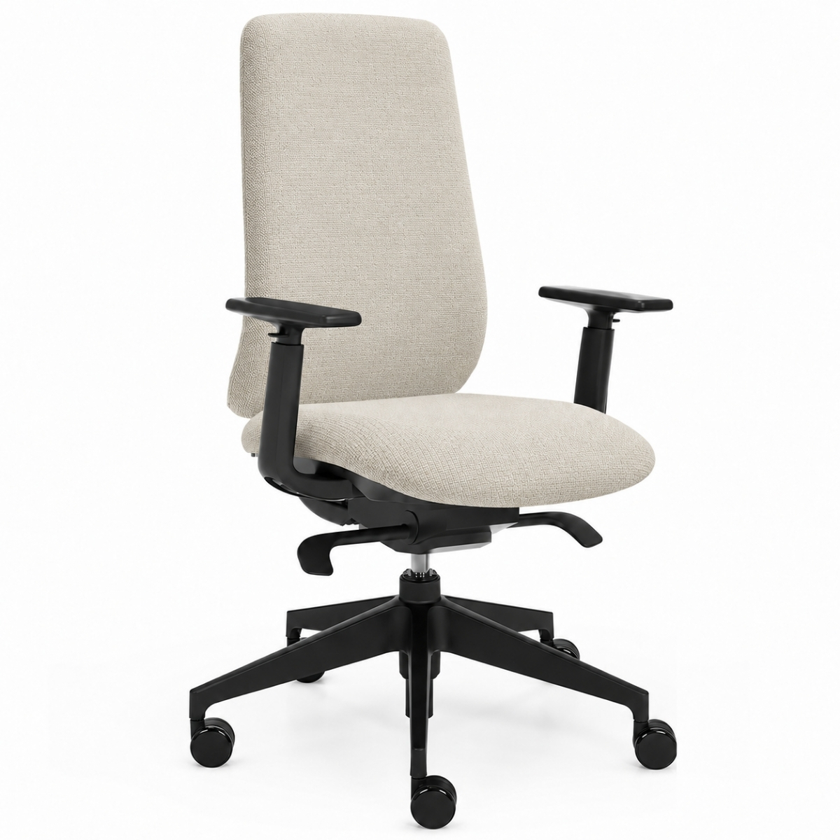 HAWORTH Aloha Active Bürostuhl Polsterrücken beige