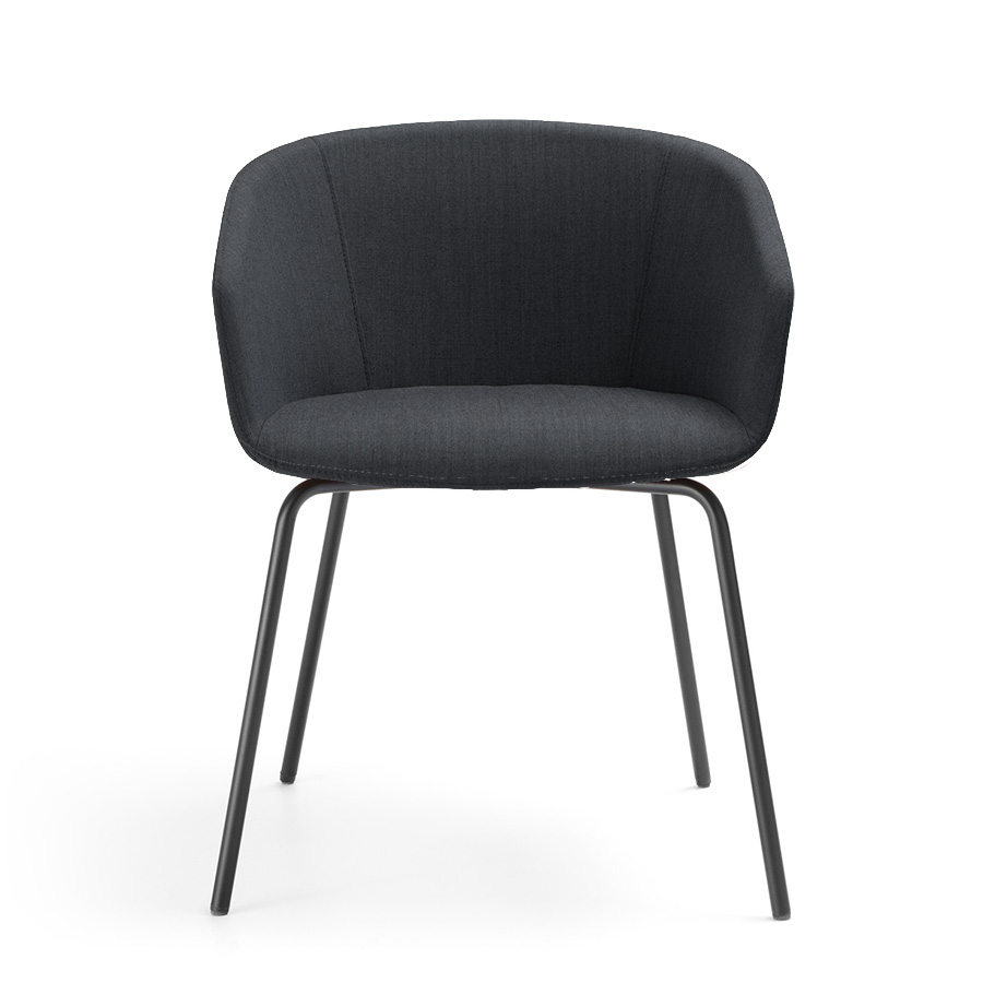 Bejot Oxco-small-oxs 215 Konferenzstuhl Besucherstuhl dunkelgrau