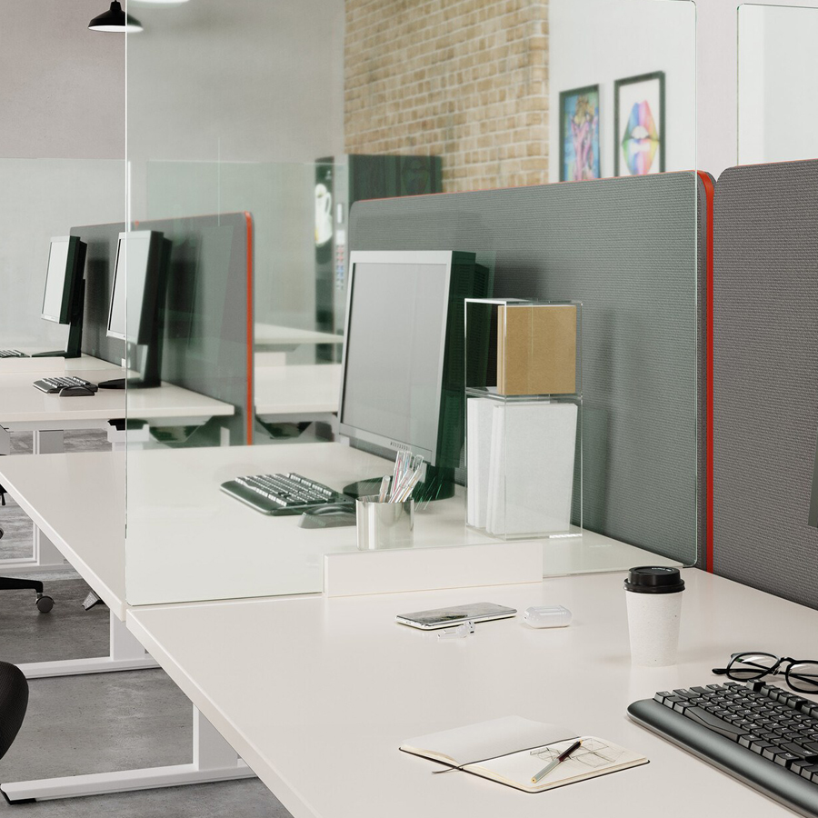 Palmberg Barrio Hygieneschutzwand ohne Ausschnitt - Acrylglas