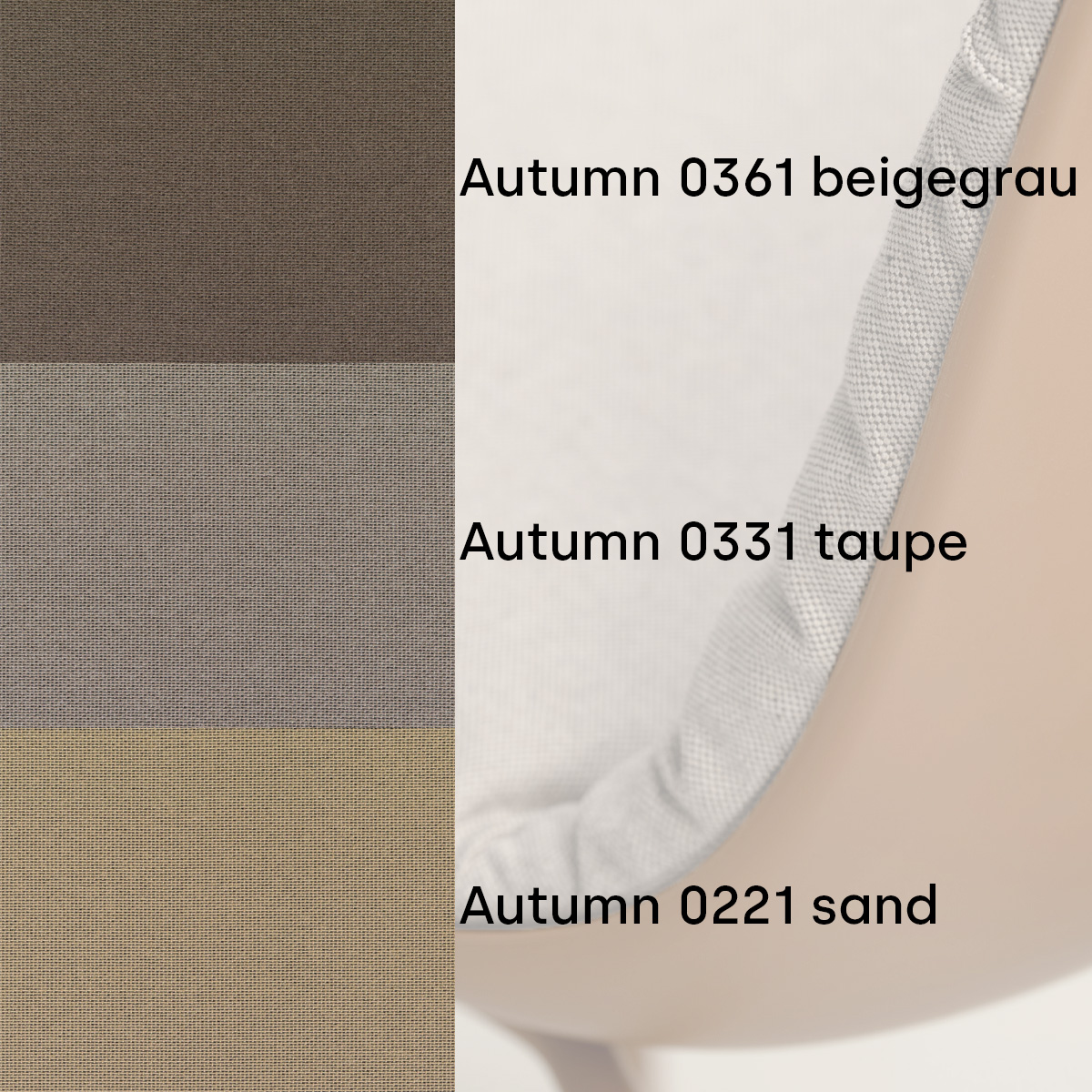 Farbauswahl Kvadrat Autumn